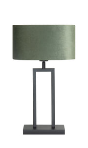 Highlight Monza Tafellamp klein+kap T1295.01+O4441.05  Zwart