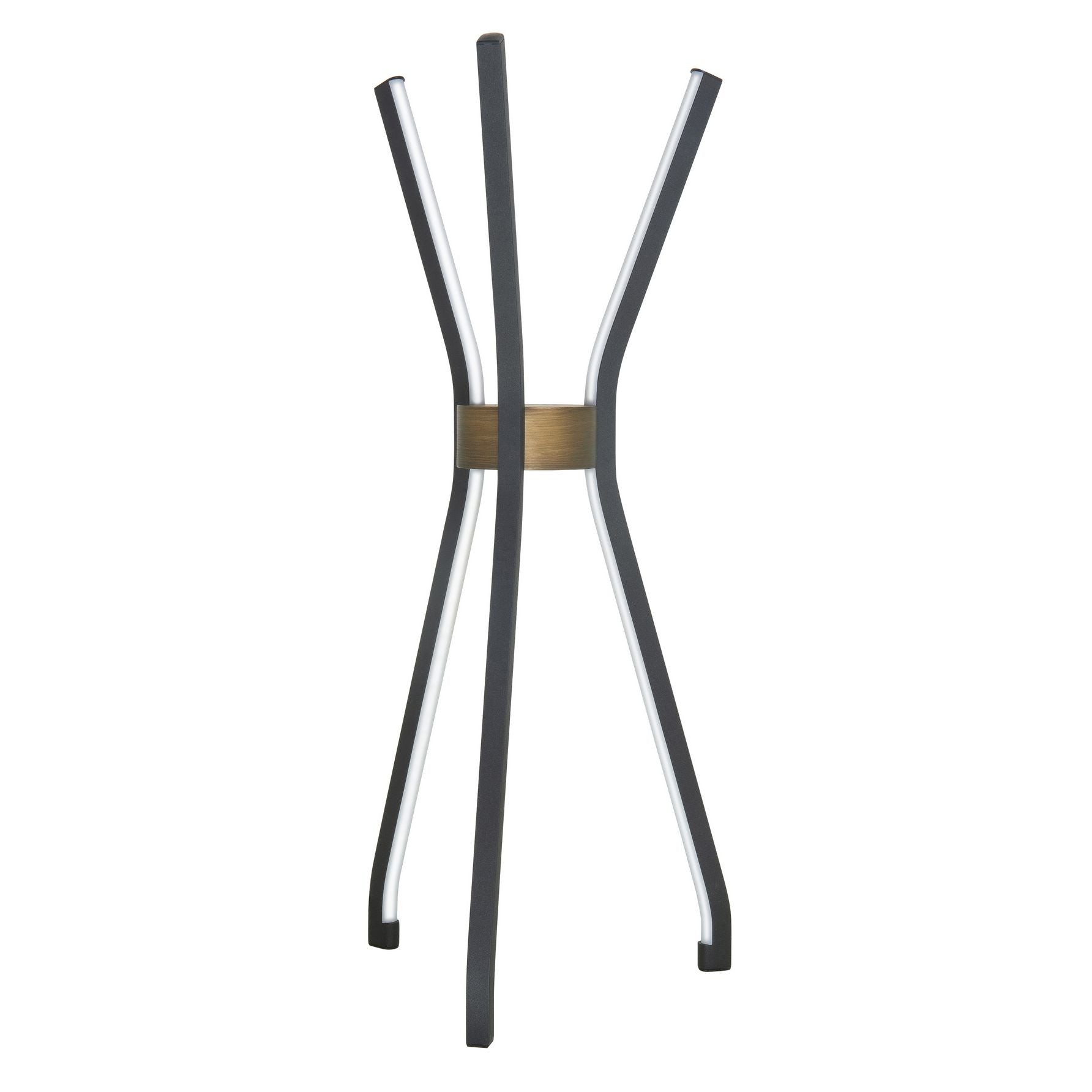 Forli Tafellamp/dressoir lamp Zwart/Brons - De Smid Verlichting