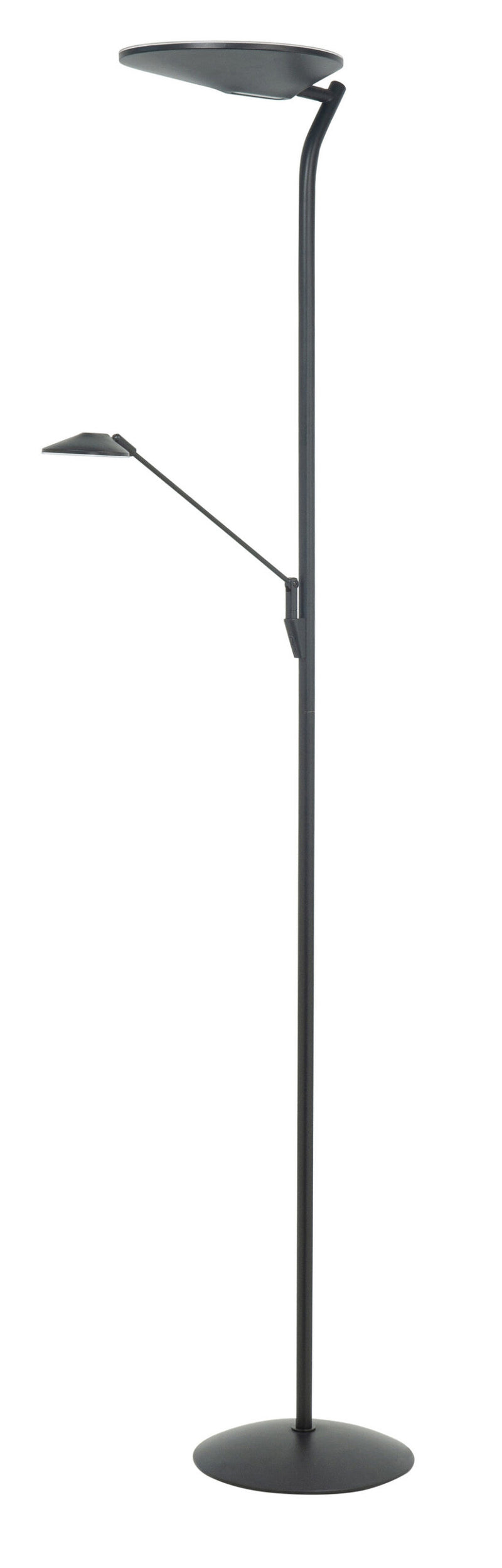 New Kopenhagen 2-Lichts LED Vloerlamp Zwart