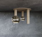 Ztahl Riva 3-Lichts Plafonniere Ø35xm 4365-Quartz