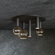 Ztahl Riva 5-Lichts Plafonniere Ø50cm 4360-Quartz