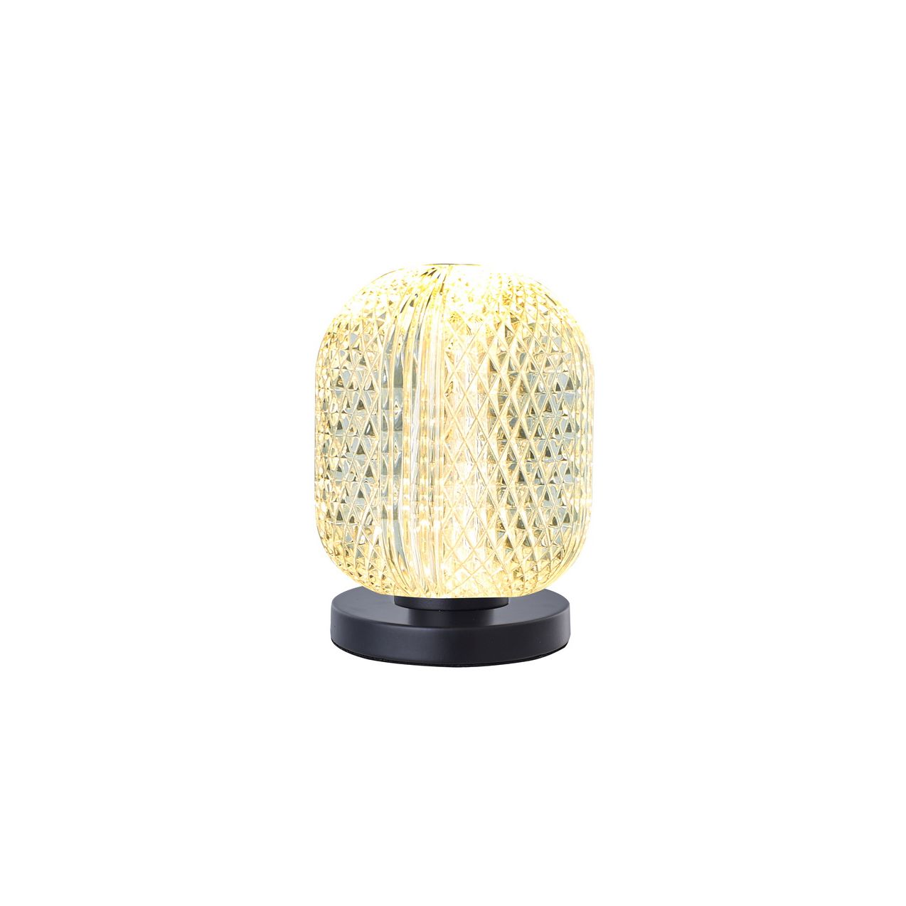 ETH Kristel tafellamp 05-TL3390-30 Zwart/Helder De Laatste - De Smid Verlichting