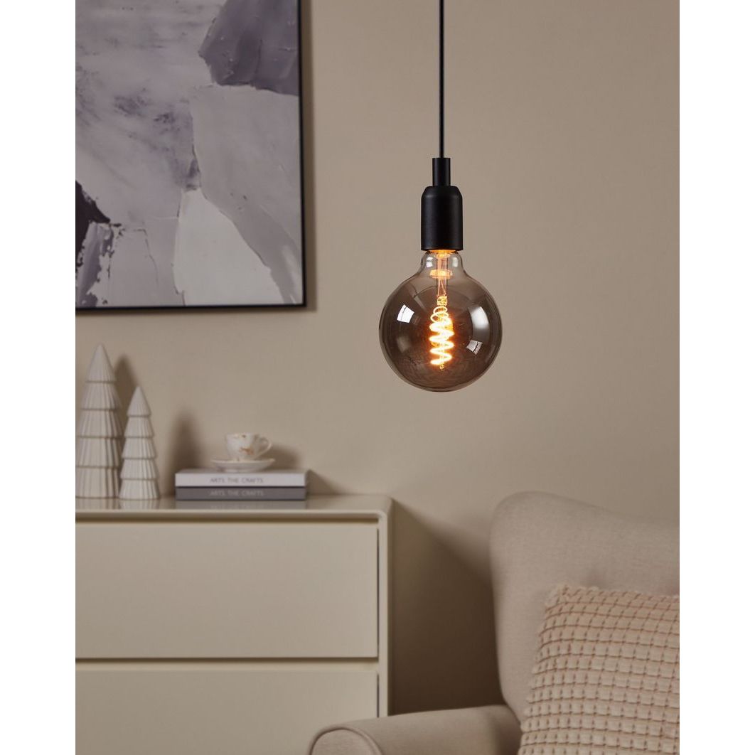 Eglo 110288 LED lamp Globe G125  E27 Smoke 100lm 2000K Connect-Z - De Smid Verlichting