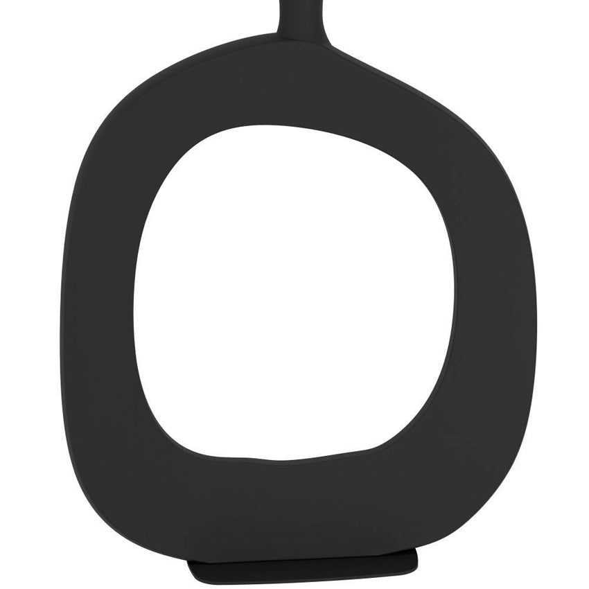 Eglo 390424 Diezma Tafellamp met stoffenkap Zwart-Bruin/Linnen Naturel