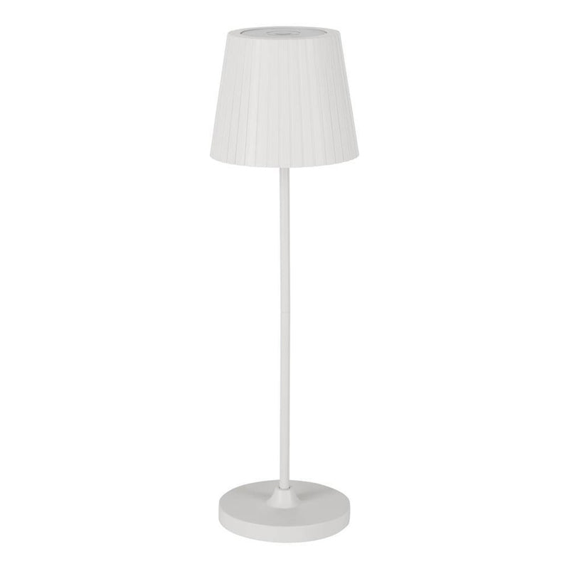 Eglo 75793 Cabozo LED Dimbare Tafellamp + Oplaadbaar IP44 Wit