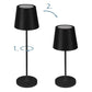 Eglo 75794 Cabozo LED Dimbare Tafellamp + Oplaadbaar IP44 Zwart