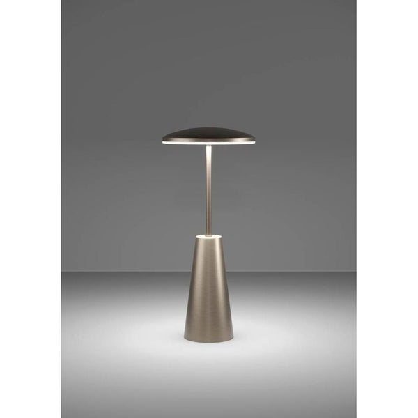 Eglo 900924 Piccola LED Dimbare Tafellamp + Oplaadbaar IP54 Brons - De Smid Verlichting