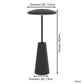 Eglo 900925 Piccola LED Dimbare Tafellamp + Oplaadbaar IP54 Zwart