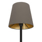 Eglo 901111 Fiorana Vloerlamp Zwart/Cappuccino-Goud