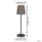 Eglo 90129 Fiorana Tafellamp Zwart/Cappuccino-Goud