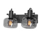 Steinhauer 3865ZW Glaslic 2-Lichts Wandlamp Zwart/Smoke Glas