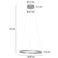 Steinhauer 3502ST Ringlux Hanglamp Ø60cm Nikkelmat