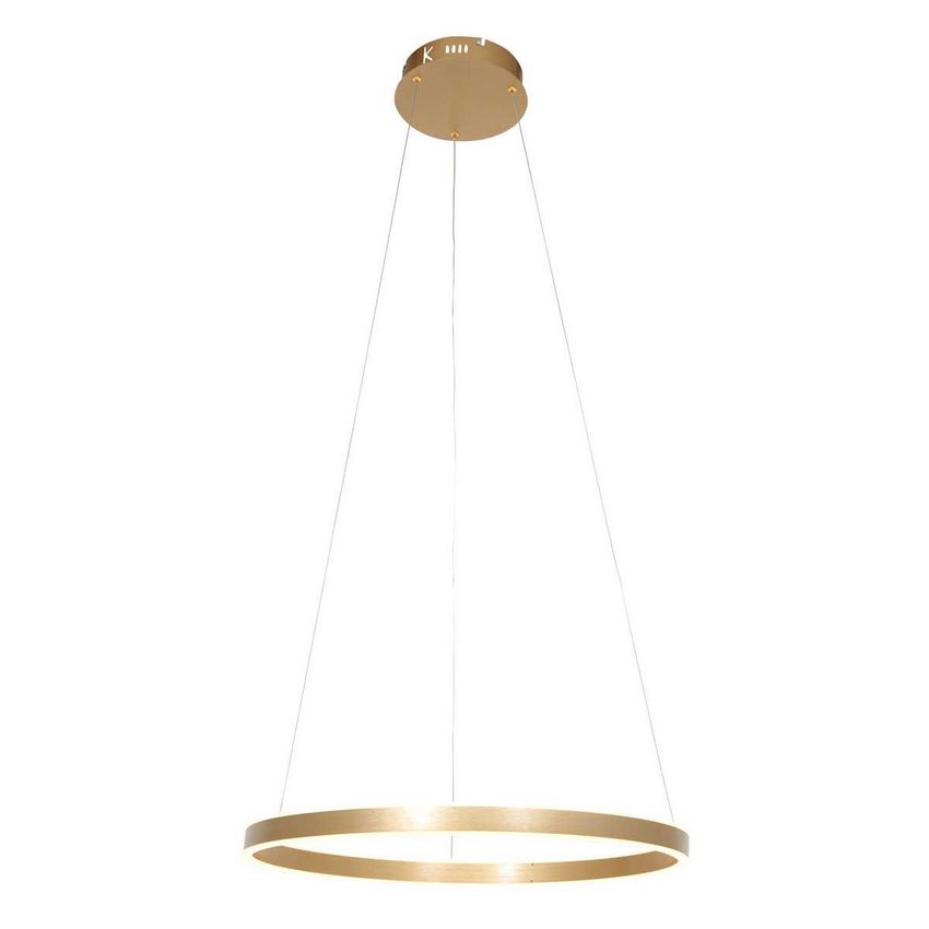Steinhauer 3502GO Ringlux Hanglamp Ø60cm Mat Goud