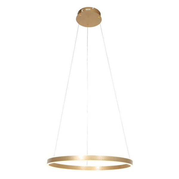 Ringlux Hanglamp Ø60cm Mat Goud - De Smid Verlichting