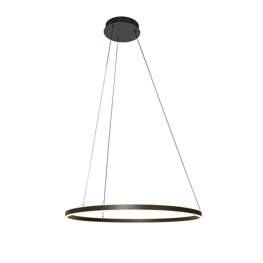 Steinhauer 3675ZW Ringlux Hanglamp Ø80cm Mat Zwart