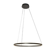Steinhauer 3675ZW Ringlux Hanglamp Ø80cm Mat Zwart