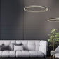 Steinhauer 3675ZW Ringlux Hanglamp Ø80cm Mat Zwart