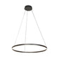 Steinhauer 3675ZW Ringlux Hanglamp Ø80cm Mat Zwart