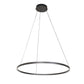 Steinhauer 3675ZW Ringlux Hanglamp Ø80cm Mat Zwart