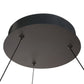 Steinhauer 3675ZW Ringlux Hanglamp Ø80cm Mat Zwart