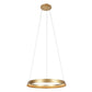Steinhauer 3692GO Ringlux Hanglamp Ø60cm Mat Goud