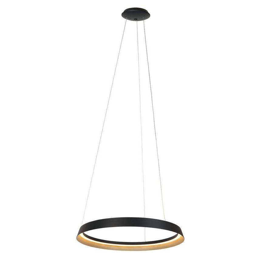 Steinhauer 3692ZW Ringlux Hanglamp Ø60cm Zwart