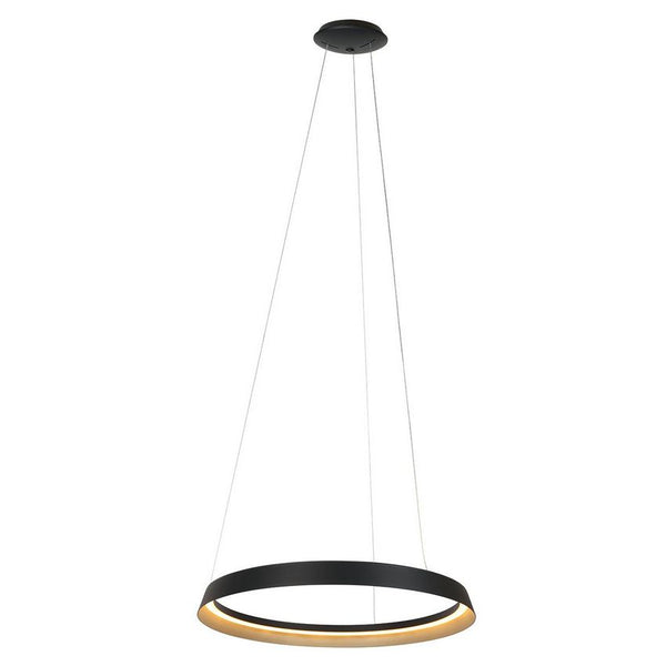 Steinhauer 3692ZW Ringlux Hanglamp Ø60cm Zwart - De Smid Verlichting