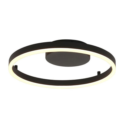 Steinhauer 3687ZW Mykty Plafond/Wandlamp Zwart