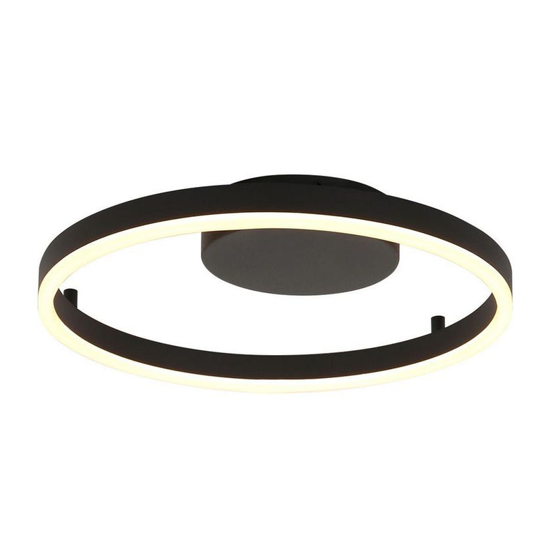 Steinhauer Mykty Plafond/Wandlamp Zwart