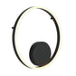 Steinhauer 3687ZW Mykty Plafond/Wandlamp Zwart