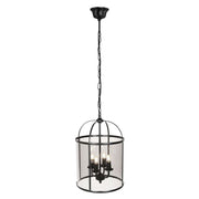 Steinhauer 5972ZW Pimpernel 4-Lichts hanglamp Zwart