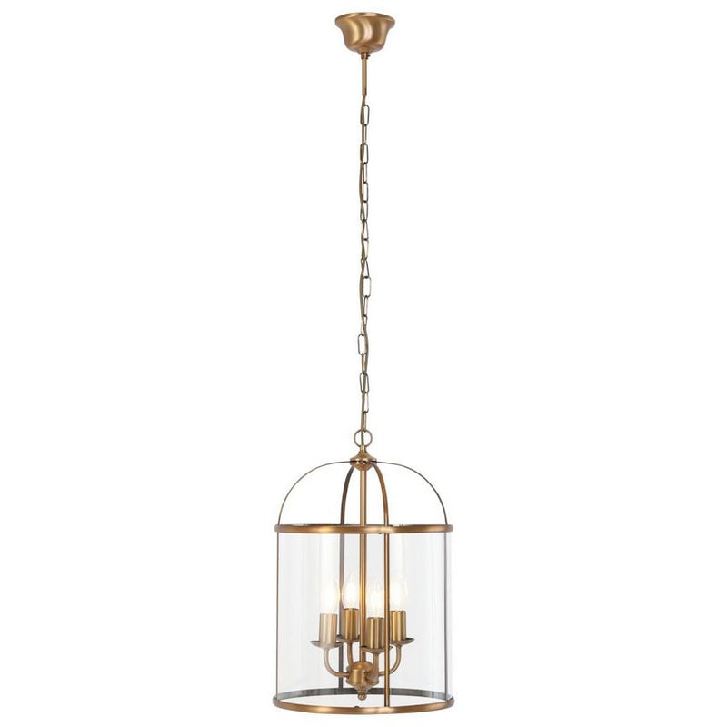 Steinhauer 5972BR Pimpernel 4-Lichts hanglamp Brons