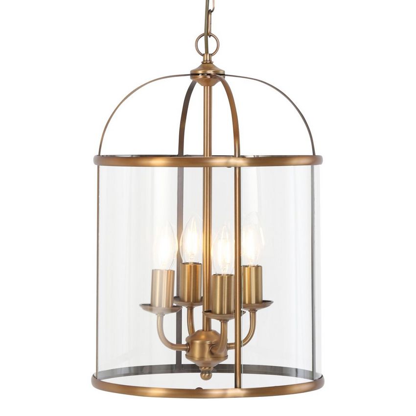 Steinhauer 5972BR Pimpernel 4-Lichts hanglamp Brons