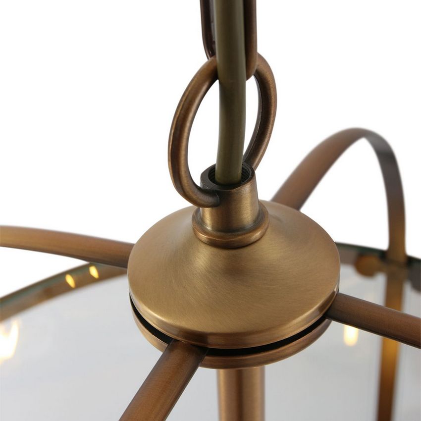 Steinhauer 5972BR Pimpernel 4-Lichts hanglamp Brons