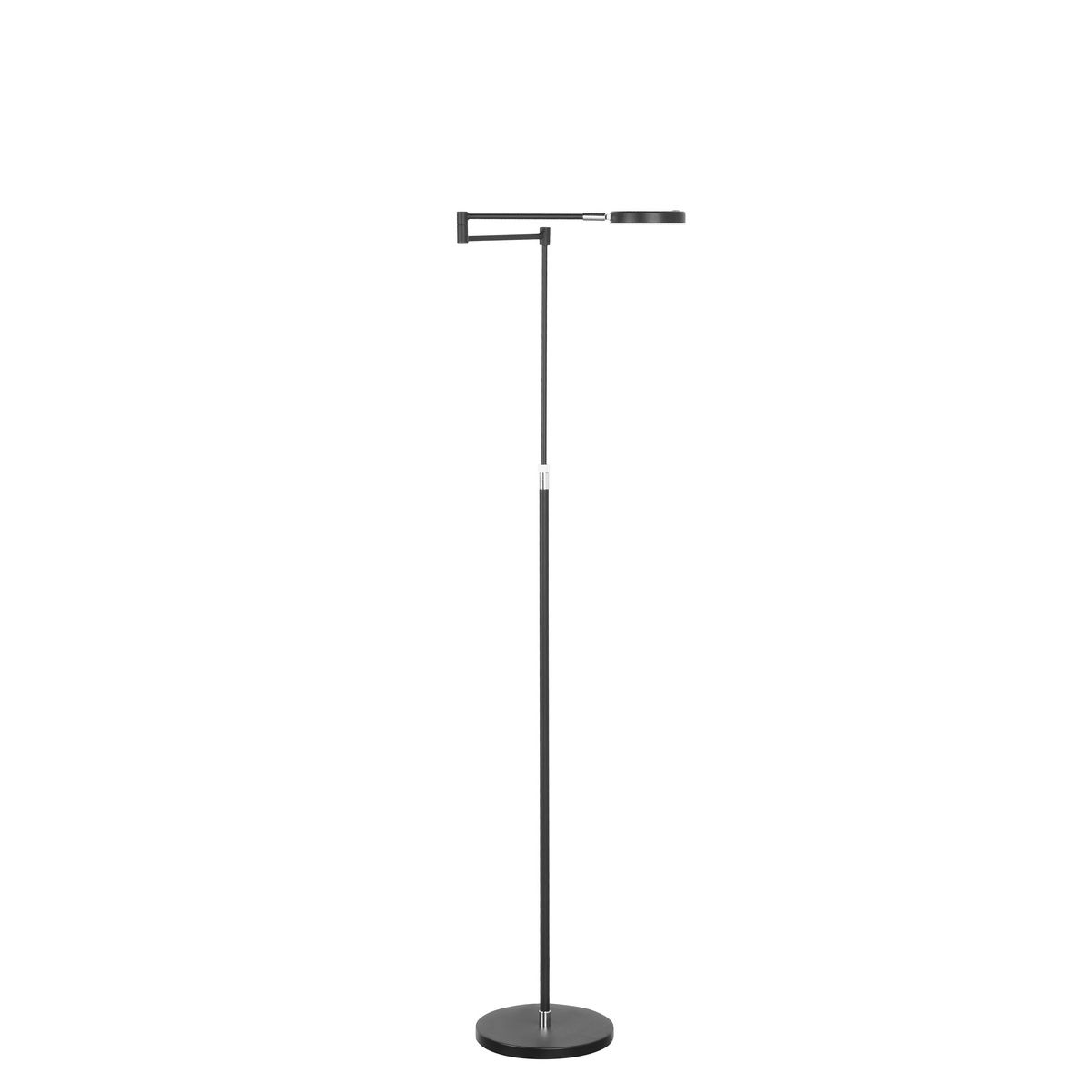 Sun Vloer-Leeslamp Zwart - De Smid Verlichting