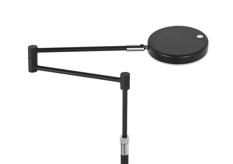Sun Vloer-Leeslamp Zwart
