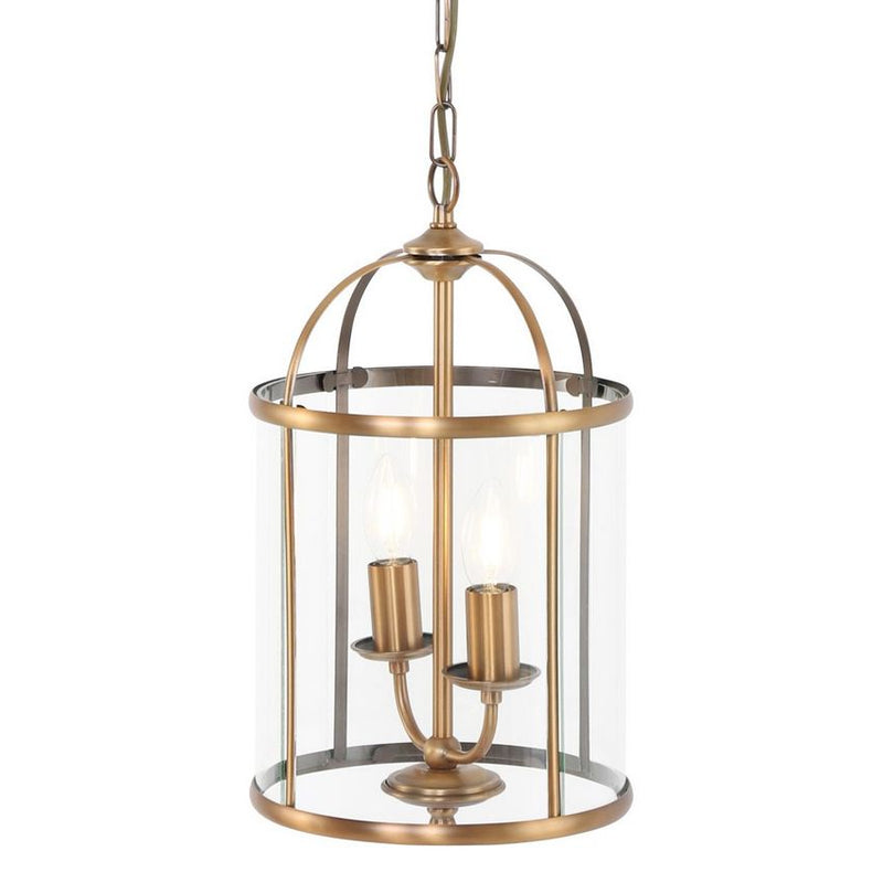 Steinhauer 5971BR Pimpernel 2-Lichts hanglamp Brons