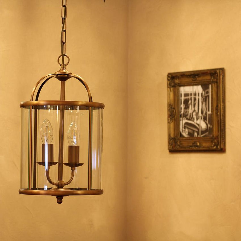 Steinhauer 5971BR Pimpernel 2-Lichts hanglamp Brons