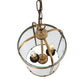 Steinhauer 5971BR Pimpernel 2-Lichts hanglamp Brons
