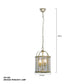 Steinhauer 5971BR Pimpernel 2-Lichts hanglamp Brons