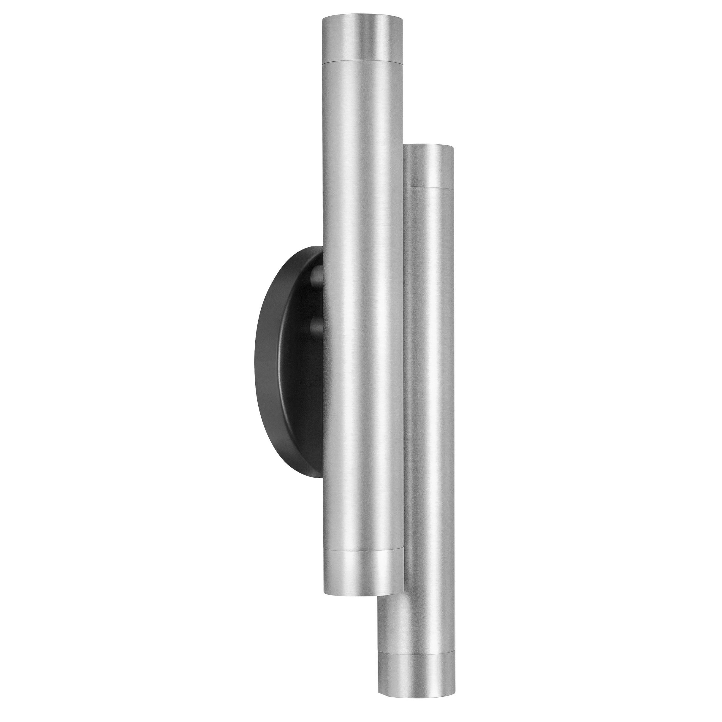 Trend 4-Licht wandlamp Nikkelmat/Zwart - De Smid Verlichting