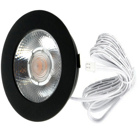 DSV Led inbouw spot 2700k 240L 90gr dimbaar CRI90 IP54 Zwart