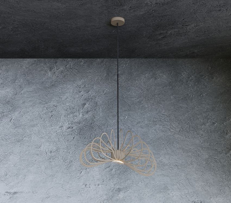 Ztahl Martani Ø50cm 5802-Quartz 1-Lichts Hanglamp