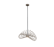 Ztahl Martani Ø50cm 5802-Quartz 1-Lichts Hanglamp