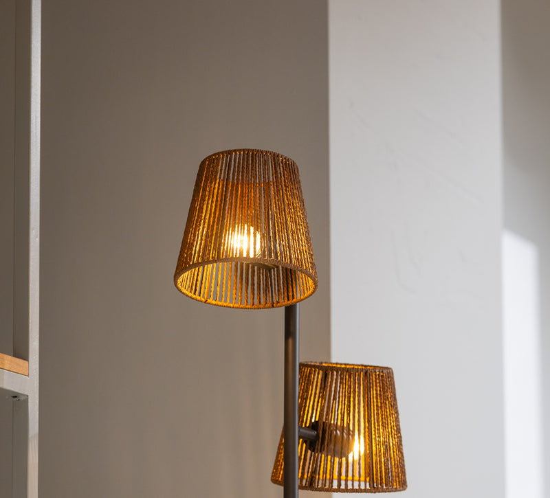 ETH Daan 3-Lichts Vloerlamp 3xE27 Anodic Brown