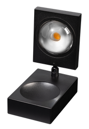 ETH Jake Round Cube Tafellamp Led met lens 3 step dimming Zwart