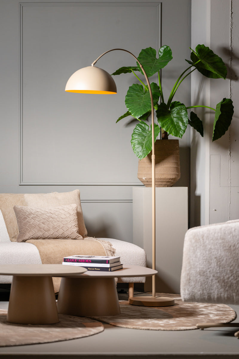 Daan Vloerlamp Boog 1xE27 Sand