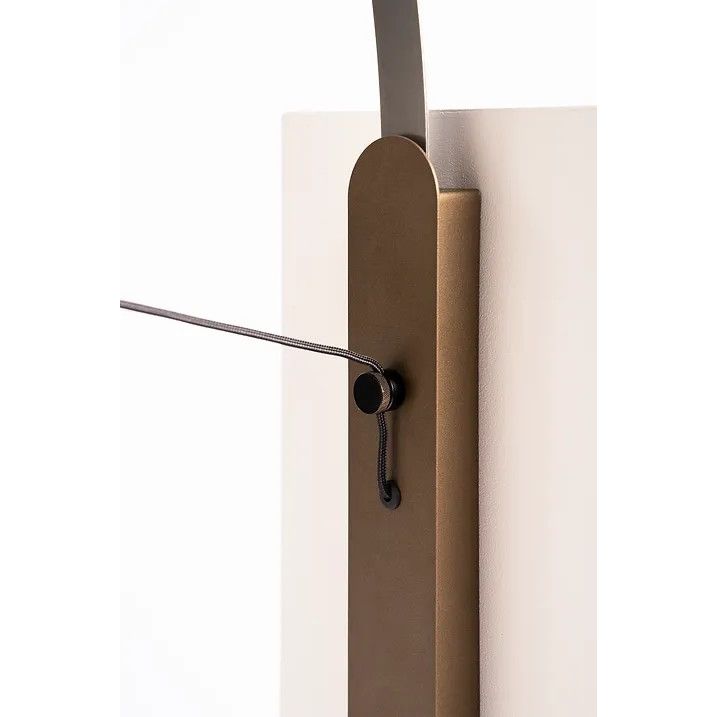 Soft Steel Spring Wandlamp Bronz + DW (Dim to warm) - De Smid Verlichting