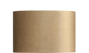 Highlight O4420.10 Losse Cilinder Stoffenkap Ø15cm/ Hoogte12cm Coffee in Gold