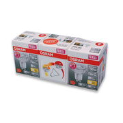 Osram 3-Pack Glowdim GU10 Spots 4,5watt/50w. 350Lm